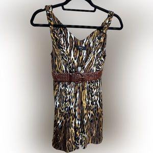 Sky Top - Leopard Print Small